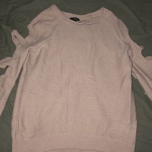 light purple/pink sweater